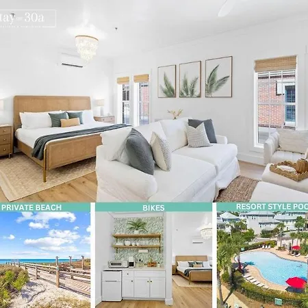 Palmetto Place By Stay On 30A- Bikes, Private Beach Access